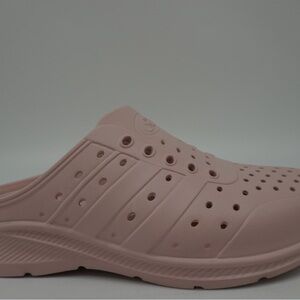 Light Pink Perforated Slip-On Shoes